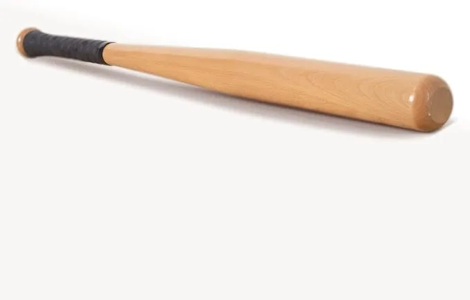 Natural Wood Baseball Bat