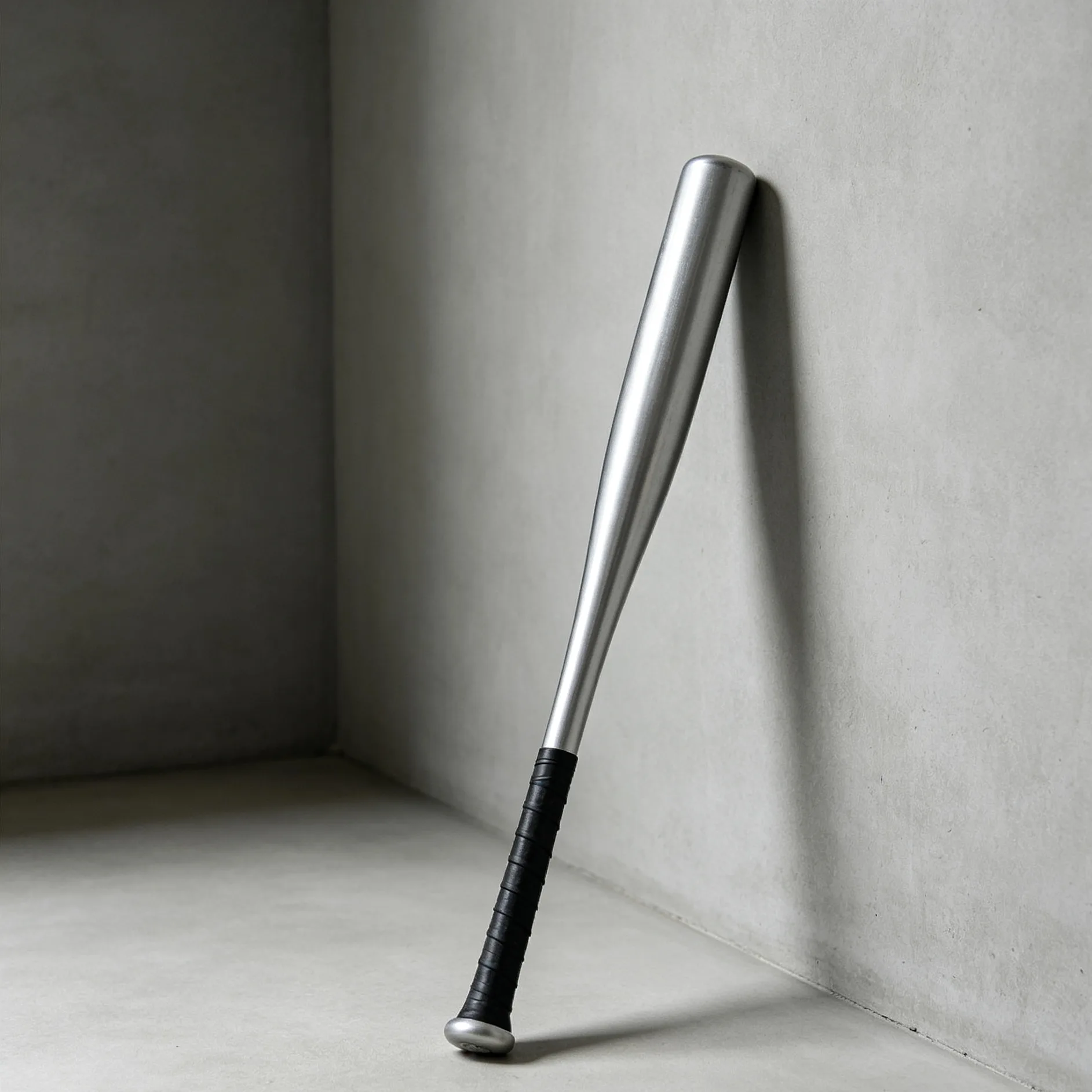 Aluminum Baseball Bat - Metal Baseball Bat with Anti-Slip Rubber Grip for Adult Training and Competition