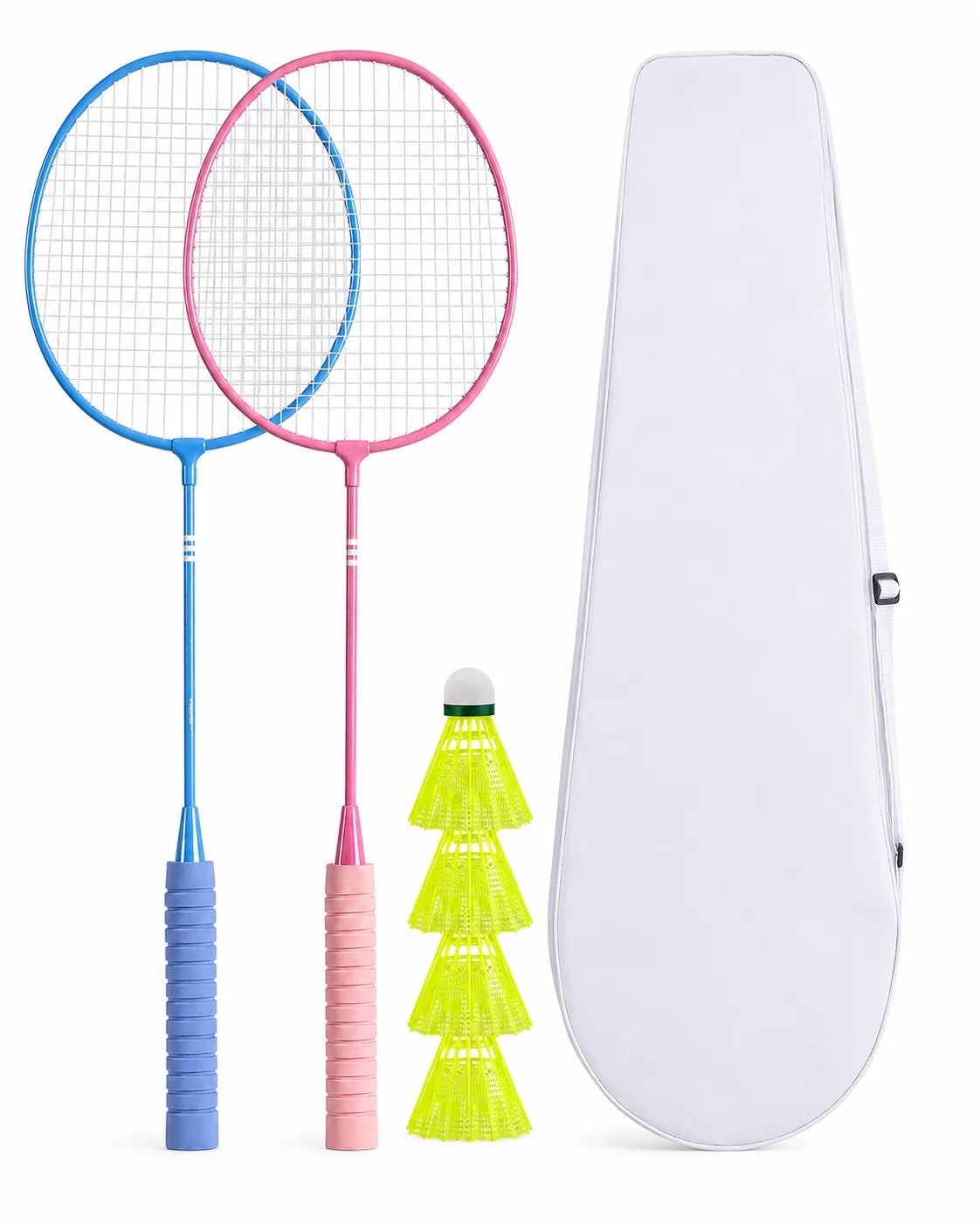 Entry-Level Alloy Steel Badminton Racket Set